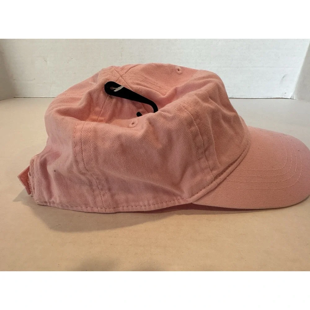 Nike Pink Toddler Child Hat Canvas Adjustable White Swoosh